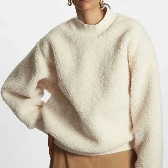 Cos oversized sweatshirt sale
